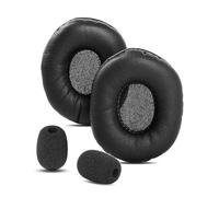 HAIZEEN Cuscinetti per auricolari Compatibili con Sennheiser PC8 PC7 PC5 PC3 PC2 PC131 Mono USB Cuffie Cuscinetti Sostituzione Cuscino (Pelle di proteina/Schiuma a memoria)