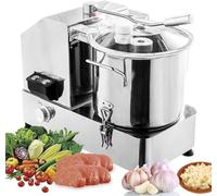 HaiZethonic 1800/2000w Tritaverdure Elettrico, Tritatutto Verdure Alte Prestazioni,Robot da Cucina Professionale, Frullatore in Acciaio Inox per Frutta, per Patate, Cipolle, Zenzero E Cavoli HR12