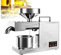 HaiZethonic Frantoio per Olive da Casa Macchina per La Spremitura A,Freddo Pressa per Olio Commerciale per Uso Domestico, capacità Lavorazione 3~6kg,All'ora Adatto per Noci Noci Semi Lino Man