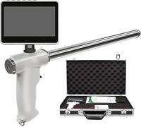 HaiZethonic Kit di Inseminazione Visiva Professionale,Pistola per Inseminazione Artificiale Ai,Endoscopio Visivo Pistola per Sperma Ai Dispositivo L'inseminazione Artificial Big