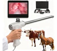 HaiZethonic Pistola per Inseminazione Artificiale Visiva,Kit Pistola per Inseminazione Artificiale per Mucca Visiva Bovina,per Bestiame Strumento Professionale per Fattoria Veterinaria