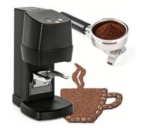 HaiZethonic Pressino Elettrico per caffè Espresso 58mm,Multi Pressatura,Pressione Regolabile,Altezza Regolabile per Un'Ampia Gamma,per Uso Domestico E Commerciale Black