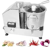 HaiZethonic Robot Cucina Professionale, Tritatutto Elettrico per Verdure Ad Alta Potenza, Robot da Cucina per Carne E Verdure, capacità 6l/9l/12 L, per Ristoranti, Lavorazione Alimentare, Mense HR9