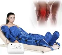 HaiZethonic Strumento per Pressoterapia Vuoto con Onda d'Aria a Infrarossi Lontani,Massaggiatore a Compressione d'Aria for Tutto Il Corpo,16 Airbag,per Massaggio Completo del Corpo