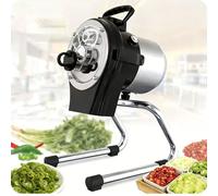 HaiZethonic Tritatutto Commerciale per Verdure 110w,Tritatutto Automatico Cipollotti,Tritatutto Elettrico Verdure,Robot Cucina Tagliare Cipollotti FC/110CL