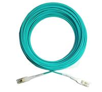HAIZHI 1m3-m5m10m15m20m30m 2 Core Corda di Collegamento corazzata LC-LC Uniboot OM1OM2OM3OM4 2 Fibre Ponticello in Fibra Ottica 2C Multimodale for Esterni(30m 1pc OM4)