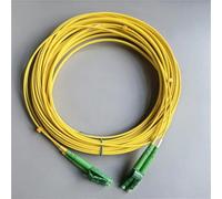 HAIZHI Cavo monomodale a Doppio Nucleo LC-LC Fibra Ottica FTTH 2.0mm G657A1 LSZH 1M/2M/5M/10M Cavo di prolunga in Fibra Ottica(2 Meters)