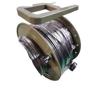 HAIZHI ODC TPU Armored Ottico Patchcord OM3 4C 6C 8C 100m300m150m200m120m BX-02 Tamburo 6 8 4 Core multimodale 5mm Copertura Protettiva Esterna(4 cores 100m OM3)