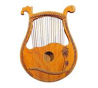 HAJHI 16/10/19 Corde Arpa Lira Tipo di Scatola Camera di Risonanza Mogano Strumenti arpa in Metallo Codice del Pianoforte Concerti Lyre Harp Matrimonio Livello di ingresso(19-string - B)