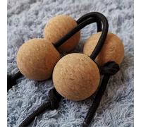HAJHI A Due Mani Percussioni Asalato Sughero Silenzioso Aslatuas Filatura Tamburello, 2 Pezzi Portatile Kashaka Facile da Imparare Suono Stabilità Banda