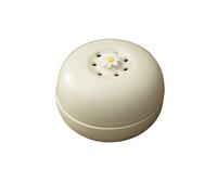 HAJHI Cinese Porta Aglio E Cipolla Dipinto A Mano In Ceramica Porta Patate 3.66in Con Coperchio Traspirante Freschezza Cucina Decorazione Conservazione(D)