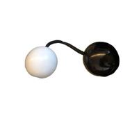 HAJHI Filatura Asalato Ritmo Percussioni Adulti Bambini Facile da Imparare Festa Oggetti di Scena Ambientali Kashaka Africano Aslatuas Regolabile Corda(1pcs,Black white)