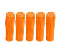 HAJHI Pipe Cleaner Criptato Inodore 500 Pezzi Scovolini Colorati Per Lavoretti Pieghevoli Portatili Scovolini Ciniglia Capodanno Festa Decorazioni(Golden Yellow B)