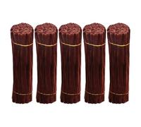 HAJHI Pipe Cleaner Criptato Inodore 500 Pezzi Scovolini Colorati Per Lavoretti Pieghevoli Portatili Scovolini Ciniglia Capodanno Festa Decorazioni(Dark Brown)