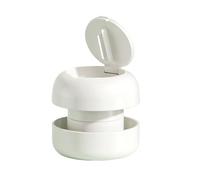 HAJHI Portatile Trita Pastiglie Multifunzionale Taglia Pastiglie per Diverse Dimensioni Taglia Pillole Dosaggio Giornaliero per Viaggi Viaggi di Lavoro Conservazione(Bianca)