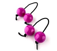 HAJHI Regolabile Corda Shaker Asalato a Due Mani Ritmo Percussioni, 2 Pezzi Tamburello Kashaka Africano Tradizionale Strumenti Aslatuas Facile da Imparare Festa Scuole(Purple)
