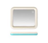 HAJHI Vassoio Per Yogurt Riutilizzabile Portatile Macchina Per Arrotolato Con 2 * Pala Niente Elettricità Gelatiera Arrotolata Per Natale Parti(Verde,27.5 * 22.5cm)