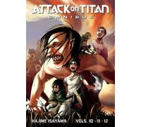 Hajime Isayama Attack on Titan Omnibus 4 (Vol. 10-12) (Tascabile)