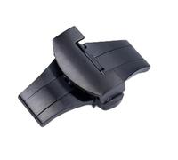 HAJMGUMC 22/20mm Solido acciaio inossidabile Argento Nero Chiusura deployante adatta for cinturino Fit For Panerai Accessorio in metallo Fibbia Logo su(Black,22MM_WITH LOGO)