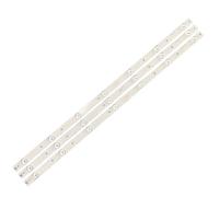 HAJMGUMC Striscia di retroilluminazione a LED 3 pezzi 620mm adatta for TV PHILIPS 32 "32PHT4112 32PHT4131 32PHT5301 32PHK4201 32PHH4101/88