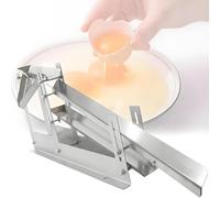 HajMyrdonyx Separatore Proteine Tuorlo Pollo Commerciale Filtro Liquidi Uova Altezza Regolabile Gap Separazione, Acciaio Inossidabile 304 500-800 Pezzi/Ora Filtro Liquidi per Uova Anatra E Gallina