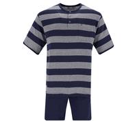 HAJO Pigiama corto marino / grigio Uomo HAJO L