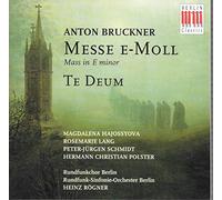 Hajossyova - Bruckner,a.:Messe E-Moll/Te De