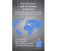 Hakan sson Alexandra Waluszewski Frans Use of Science and T (Copertina rigida)