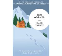 Hake Talbot Rim of the Pit (Copertina rigida) American Mystery Classic
