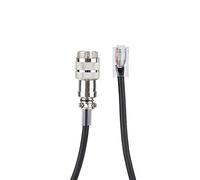 Hakeeta Cavo di conversione da 8 Pin Maschio a RJ-45, Adattatore per FT-450D FT-897D FT-991 FT-891, Compatibile con Vari Tipi di microfoni