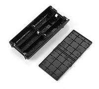 Hakeeta Custodia Batteria, per Radio IC-F3/F22/A6/V82/V8/IC-24/IC-U82/Grande capacità (6 * AA), Contenitore per batterie