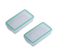 Hakeeta Custodia per Batteria Impermeabile, Custodia Rigida Resistente all'Usura in plastica Impermeabile Custodia portaoggetti per Batteria batterie / 16340 batterie/batterie