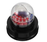 HAKIDZEL 1 set di macchine per palline da bingo e lotteria: macchina elettrica in plastica per la selezione dei numeri delle palline del lotto, gioco da tavolo per feste e divertimento sociale