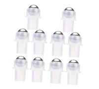 HAKIDZEL 10 pezzi Bottiglie Ricaricabili per Profumi e Essenziali Inserimenti per Palline Roll Accessori per Applicazione Facile Perdite per Cosmetici e Lip Oil