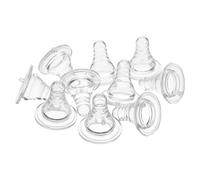 HAKIDZEL 10 Pezzi Tappi a Tettarella per Bottiglia in Plastica Foro Grande per Bevande Alcoliche, Accessori Divertenti per Feste e Raduni per Adulti
