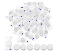 HAKIDZEL 100 Pezzi Salviette Compresse in Cotone ad Alta Assorbenza, Usa e Getta, per Picnic e Sport, Mini Asciugamani Compatti per Viaggi e Attività All'aperto