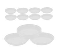 HAKIDZEL 12 Pezzi Vassoio per Piante Sottovaso Resistente per Fioriere Base per Bonsai Plate per Piante