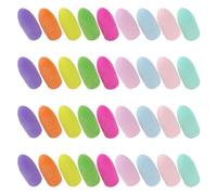 HAKIDZEL 150 Pezzi Gommini per Matita a Forma di Proiettile Colorati in Tpr, Pratici e Portatili, per Scuola e Ufficio Colore Casuale
