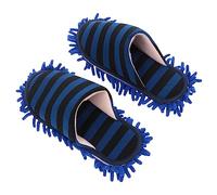 HAKIDZEL 1Paio Ciniglia Multifunzionali per La Del Pavimento Scarpe con Microfibra per Mantenere Puliti Mentre Cammini Casa Blu