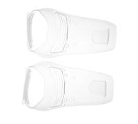 HAKIDZEL 1paio Copriscarpe Trasparenti Per Parrucchieri Copertura Riutilizzabile Per Scarpe Da Taglio Design Mezza Copertura Protettore Per Scarpe Per Saloni Di Bellezza Tagli Di Sicuri e