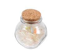 HAKIDZEL 1set Capsule Fluorescenti con Messaggi in Bottiglia Note Creative DIY per Auguri e Segreti Idea Regalo per Festa, Compleanni e Occasioni Speciali