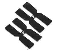 HAKIDZEL 2 Pezzi Striscia Pesata per Racchetta da Tennis in Silicone Nero 3 | Bilanciamento Regolabile, Applicazione e Rimozione Semplici, Aumenta lo Swing Weight, Uso in Allenamento