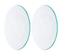 HAKIDZEL 2 Piatti Scalda-fragranze in Vetro Trasparente da 120 Mm per Scaldacera, Accessori per Lampade Aromaterapia, Compatibili Riscaldatori Cera Elettrici per Uso Casa e Ufficio