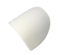 HAKIDZEL 20 Paia Spalline in Spugna per Cucito Pratiche e Lavabili in Lavatrice, per Camicette e Vestiti, Comode da Conservare e Trasportare, Colore Bianco