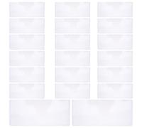 HAKIDZEL 20 Pezzi Bustine Protettive per Banconote in Plastica 17x7.5cm, Facilità di Accesso e Visibilità, per Collezionisti e Conservazione