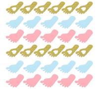 HAKIDZEL 200 Pezzi Coriandoli a Forma di Impronta Piede in Carta per Decorazione Festa Compleanno e Shower, come Confettata e Scatters Tavolo