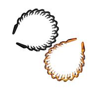 HAKIDZEL 2pezzi Cerchietto Forma Di Squalo Con Pettine Dentato Accessori Per Eleganti e Pratici Per Donne e Ragazze Adatto Per Cerimonie e Uso Quotidiano