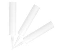 HAKIDZEL 3pezzi Tubi Vuoti per Mastice Riutilizzabili Resistenti e Versatili Punta Tagliabile per Sigillante Resine e Riparazioni Domestiche