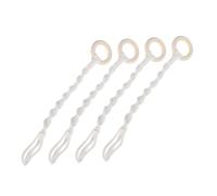 HAKIDZEL 4 Ganci per Piante in macramè: Corde per Vasi Sospesi in Boho per Piante - Ganci Artistici per Vasi in Cotone A Mano per La Decorazione