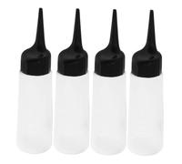HAKIDZEL 4pcs Bottigili Per Capella Per Capella Plascio Bottigili Rifilabili Bottiglie Di Messione Progetti Per Screplio Per Scrivo Dei Paccia Shampoo
